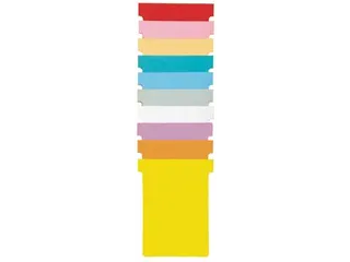 T-planbordkaarten index 1,5, ft 53 x 45 mm, wit - 1