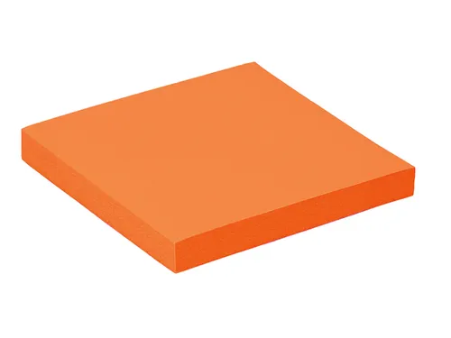 Memoblok Quantore 76x76mm neon oranje