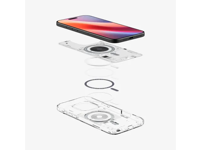 Spigen Ultra Hybrid Neo One MagFit iPhone 6.3 Inch 2024 Hoes Transpara