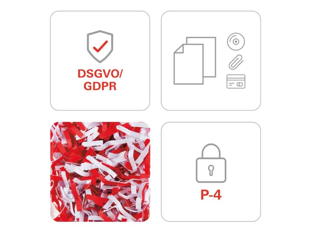 Hsm Papiervernietiger Pure 740 4,5 X 30 Mm P-4 Snippers