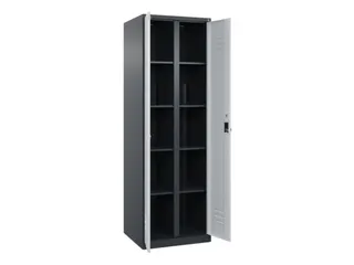 wasgoedverdeelkast,HxBxD 1850x600x500mm,vak B 300mm,draaigrendel - 2