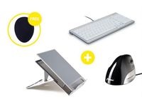 Homeworkingbox Premium Plus AZERTY, gratis mousepad