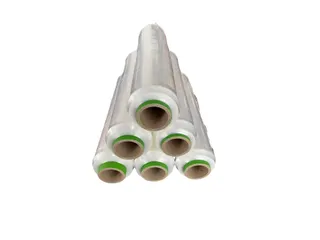 Wikkelfolie IEZZY 430mmx600m 5mu prestretch transparant - 3