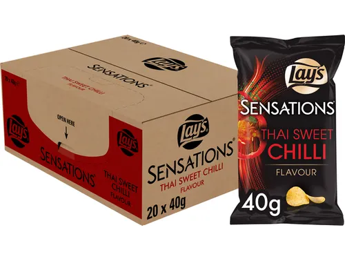 Chips Lay's Sensations Thai sweet chilli zak 40gr