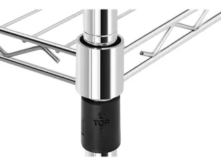 MOBI3M Opbergrek metaal met 3 planken 90 x 90 x 35 cm. - 3