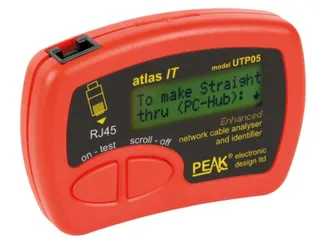 Netwerkkabelanalyser En -Identificator Voor CAT5, CAT5E, CAT6 UTP-Kabe - 1