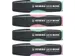 Surligneur Stabilo GREEN BOSS 6070/4 pastel assorti étui 4 pièces