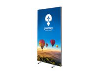 Bannerframe Brightbox Single 100x200cm LED verlicht