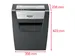 Rexel Momentum X312 Papiervernietiger Snippers P-3
