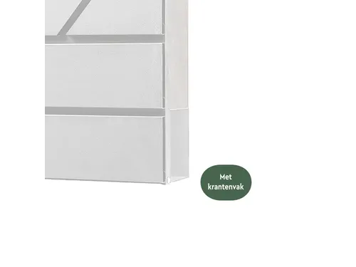 Brievenbus BRASQ PB200 Deluxe wand wit