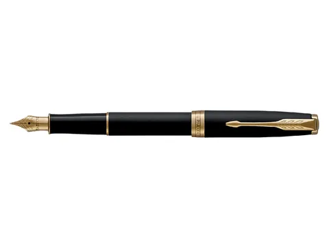 Vulpen Parker Sonnet Matte black lacquer GT Medium