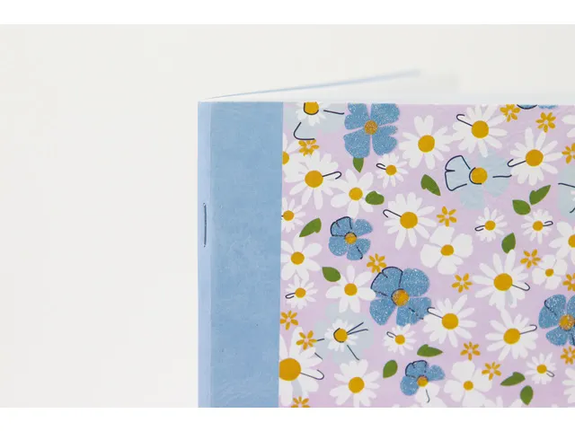 Cahier d'exercices B'LOG FLOWERS A5 quadrillé 5mm 48v 90gr shrink 2 p