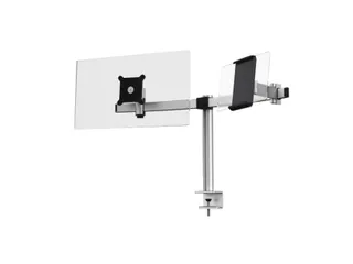 Monitorarm Durable met klem voor 1 scherm en 1 tablet - 1