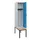 locker met bank,HxBxD 1950x400x815mm,1vak,vak B 400mm,draaigrendel