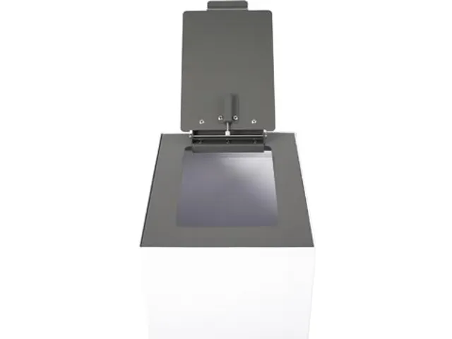 Top Met Klep Voor Afvalbak 60L Donkergrijs