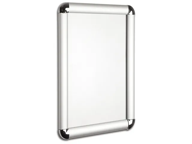 Kliklijst Seco A1 25mm zilver ronde hoeken