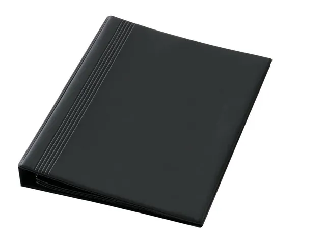 Visitekaartringband Sigel VZ301 voor 400 kaarten 90x58mm velvet zwart