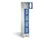 Lockerkast 1850x320x500mm 1x5 vakken Cilinderslot Poten, RAL5010
