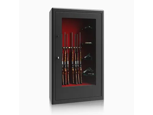 Cicogna 2 B Inbraakwerende Wapenkast vitrine 180x106x45cm