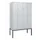 dubbeldekse locker,HxBxD 1950x1200x500mm,4x2vak.,vak B 300mm,cil.-slot