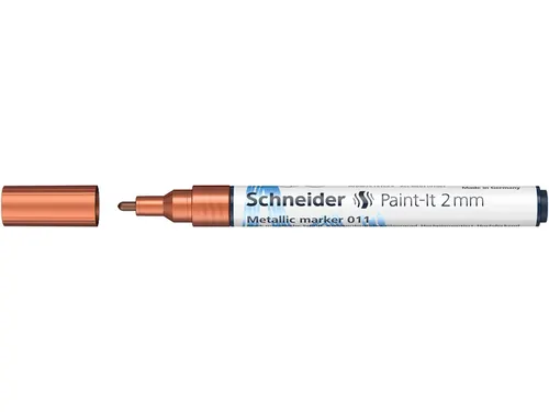 Metallic marker Schneider Paint-It 011 2mm koper metallic