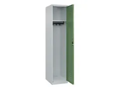 locker,HxBxD 1850x400x500mm,1vak,vak B 400mm,cil.-slot,staand op vloer