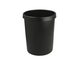 Kunststof Prullenmand 45 Liter H X Ø 480X 390Mm Pp Zwart - 1
