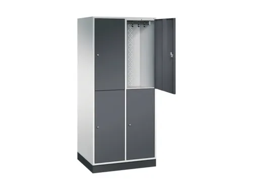 grootvolume garderobekast,HxBxD 1950x820x600mm,2x2vak.,vak B 360mm
