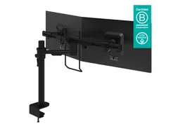 Viewmate monitorarm 2 Schermen Bureau 603 Zwart