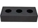 Plantenbak tbv schuifdeurkast Zwart RAL9005