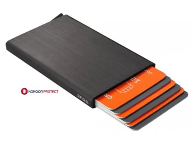 Kokoon Protect Kaarthouder RFID Uitschuifbaar 6 kaarten Assorti Kleure