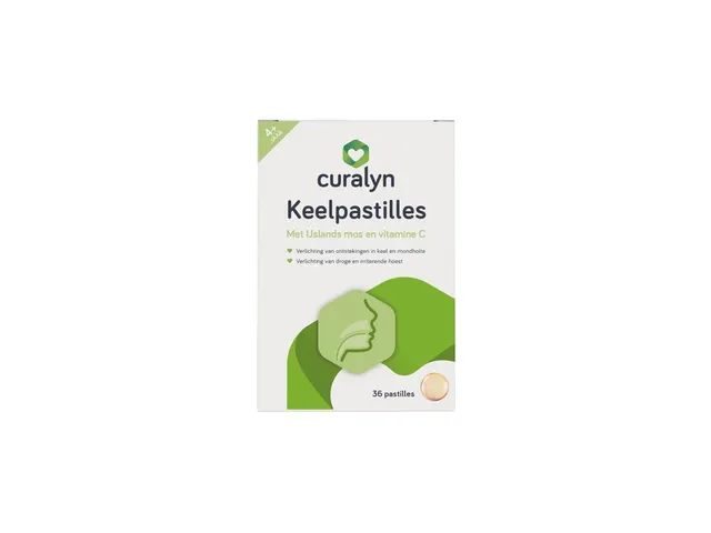 Keelpastilles Curalyn IJslands mos 36st
