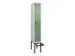 locker voor scheiding van kleding,HxBxD 2120x300x815mm,1vak