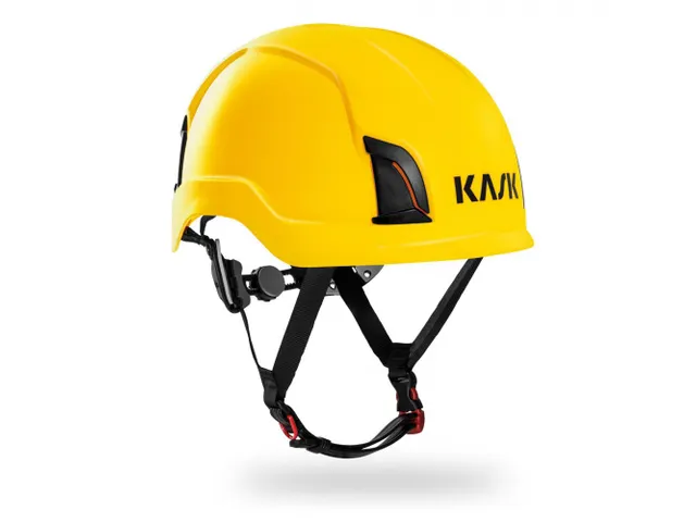 Kask Zenith-X veiligheidshelm, geel, per stuk, niet geventileerd