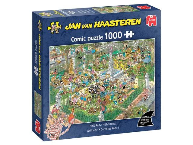 Jan van Haasteren Puzzel BBQ Feest! 1000 stukjes
