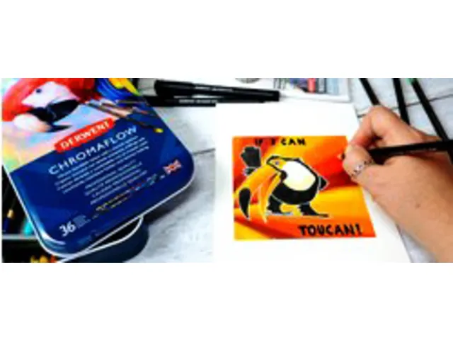 Crayon de couleur Derwent Chromaflow set 48 couleurs