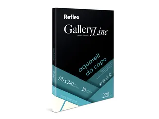Aquarelpapier da capo 17x24cm 220g/m2 blok 20 vel VF5004235 - 3