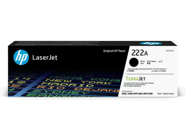 W2220A HP 222A LJ Pro toner zwart ST 1300pagina's