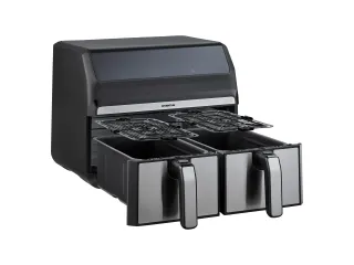 Airfryer Inventum 2x4l 1700w zwart rvs - 7