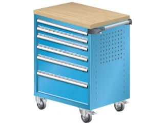 werkplaatswagen,HxBxD 928x894x525mm,lade binnen B x D 612x 459mm - 1