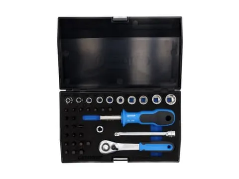 D 20 KAU-20 Dopsleutelset 1/4 inch 37-delig UD-IN-IS-PH-PZ-TX