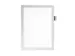 Durable 4989 Duraframe magnetic Note A4 Zilver