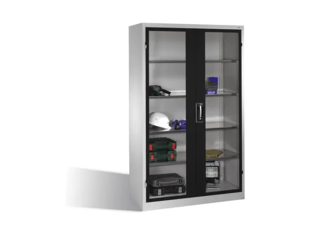 Gereedschap-/materiaalkast Draaideuren Venster Acryl 1950x1200x500mm