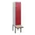 Dubbeldekse dekenkist,HxBxD 1950x400x815mm,1x2vak.,vak B 400mm