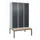 Z-garderobekast,HxBxD 2120x1200x815mm,6vak,vak B 400mm,draaigrendel