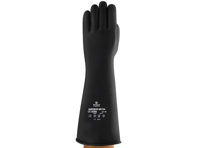 Ansell AlphaTec 87-104 Chemicaliënbestendige handschoen Zwart 7.5