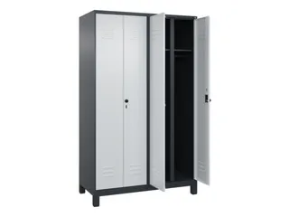 locker voor scheiding van kleding,HxBxD 1950x1200x500mm,4vak - 2