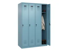 locker,HxBxD 1850x1200x500mm,4vak,vak B 300mm,draaigrendel