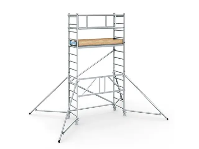 klapsteiger,platform BxD 1800x720mm,steiger H 2,55m,aluminium