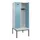 locker met bank,HxBxD 2120x800x815mm,2vak,vak B 400mm,cilinderslot